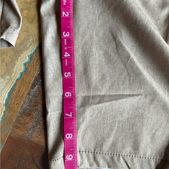 Ron Jon  Submersibles Brown Hybrid Swim Shorts Size 34 - Picture 4 of 5